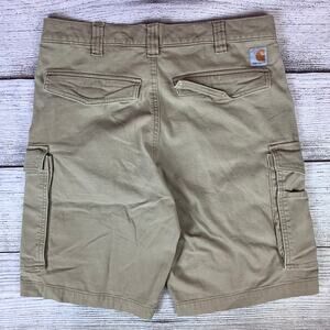 Carhartt Relaxed Fit Beige Cargo Shorts
